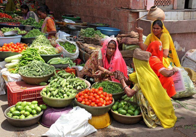 Se dispara la inflación en alimentos en India