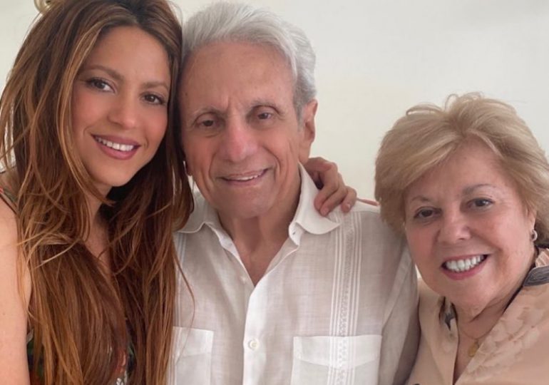 Madre de Shakira envía mensaje tranquilizador sobre su familia