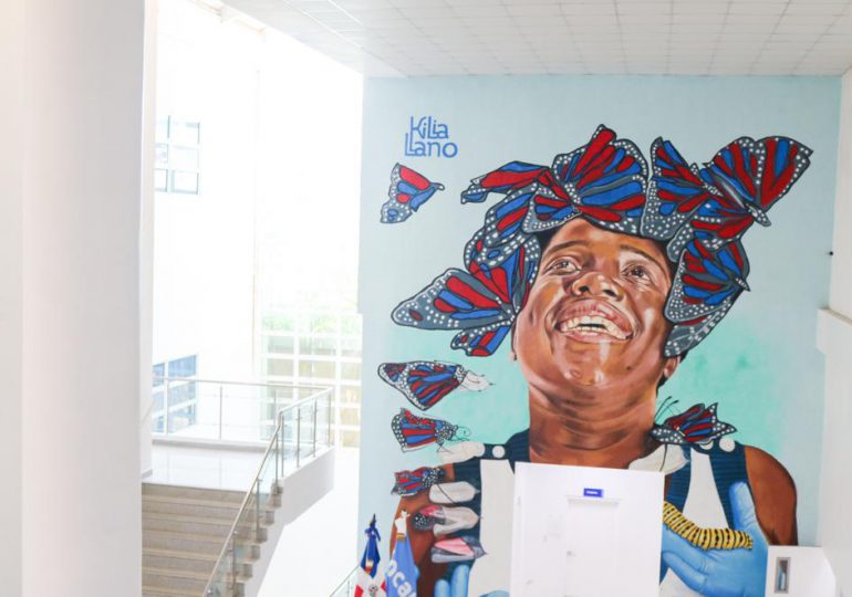 Fundación Caminantes por la Vida dona mural de la artista Kilia Llano al Incart