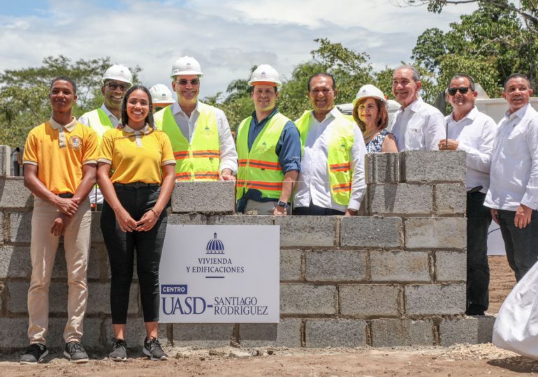 Inician construcción UASD en Santiago Rodríguez con inversión de RD$648 millones