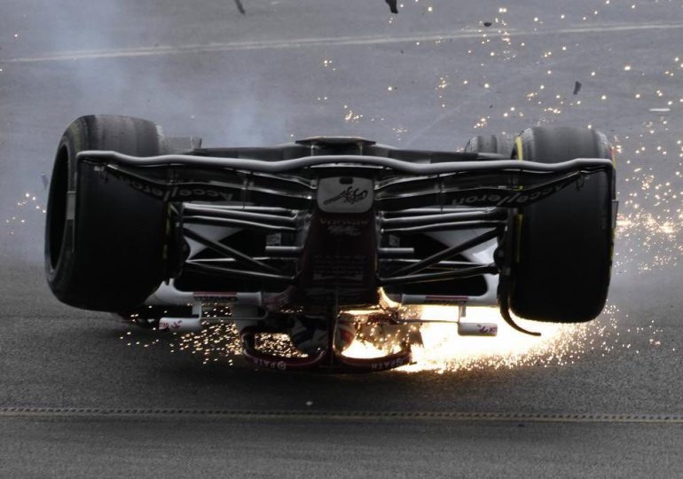Terrible accidente en Gran Premio de Gran Bretaña