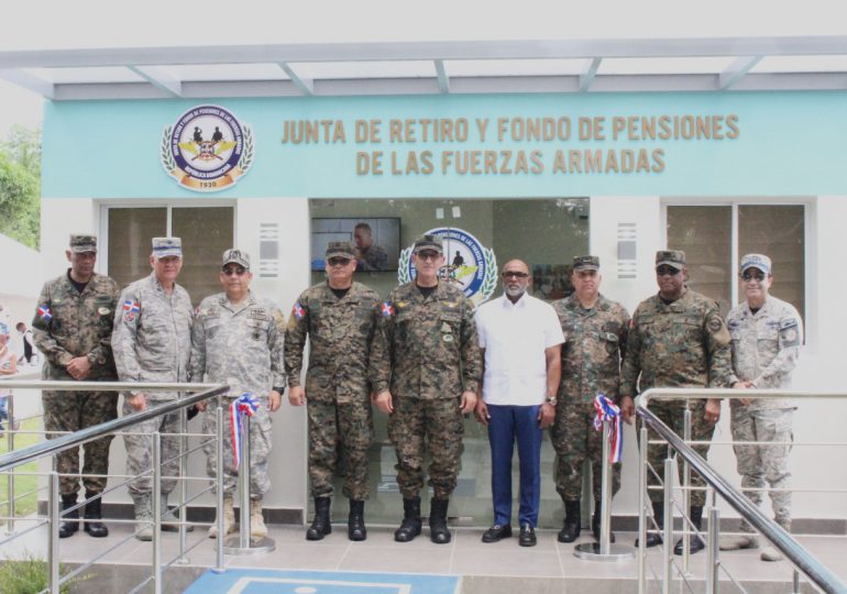 Ministerio de Defensa inaugura 7ma. Oficina Coordinadora de Junta de Retiro y Fondo de Pensiones