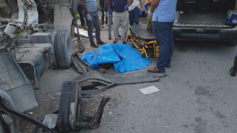 Una persona muerta y varios heridos tras accidente en avenida Verón, Punta Cana