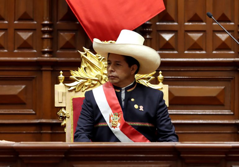 Fiscalía peruana anuncia sexta investigación contra el presidente Castillo