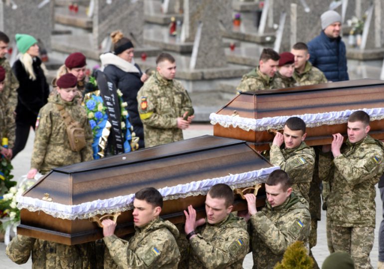 Unos 9.000 soldados ucranianos han muerto desde el inicio de la guerra