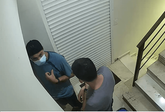 VIDEO| Momento en que atracadores entran a vivienda del exsenador Díaz Filpo
