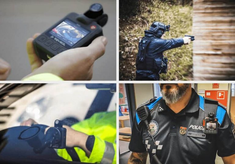 La Policía Nacional en España empieza a usar cámaras corporales