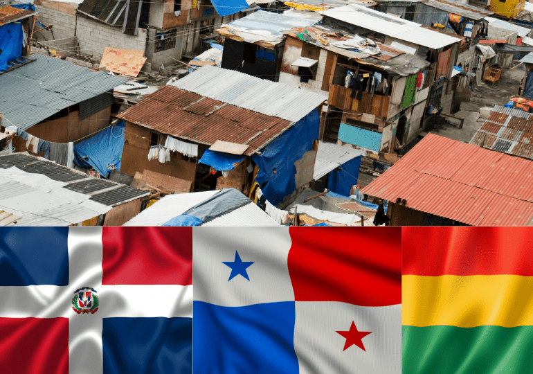República Dominicana, Panamá y Bolivia, los únicos países que bajarán su tasa de pobreza extrema este 2022 en la región