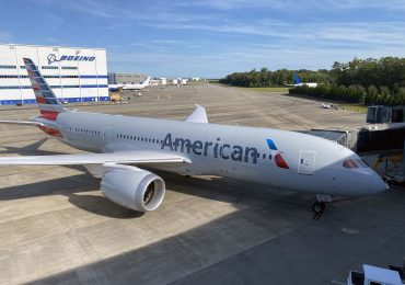 American Airlines recibe el primer Boeing 787-8 del año