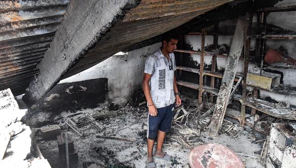 Desolación en Argelia tras los incendios que dejaron 38 muertos
