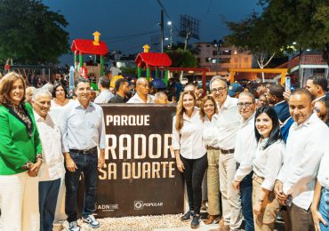 Ayuntamiento del DN inaugura Parque Mirador Rosa Duarte