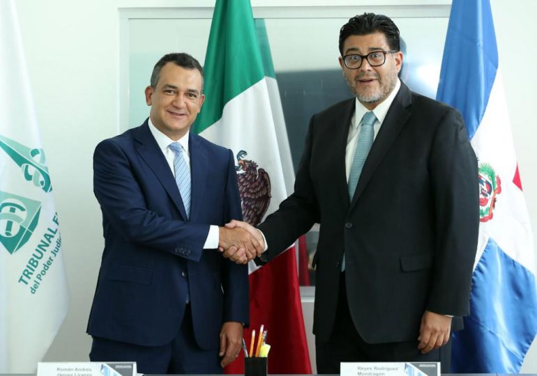 Presidente de la JCE inaugura oficina en México y firma acuerdos con órganos electorales