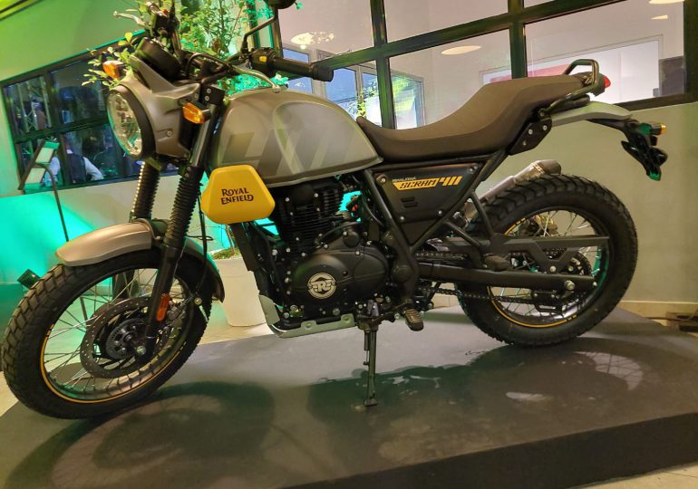 Royal Enfield presenta su nuevo modelo Scram 411