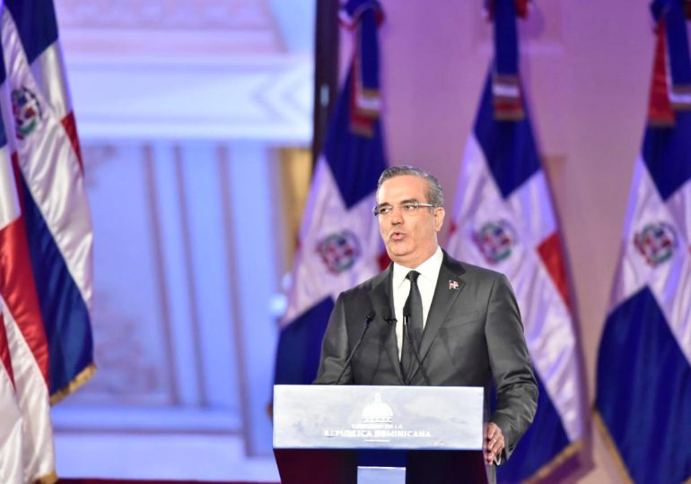 Discurso íntegro del presidente Luis Abinader por el segundo año de su Gobierno