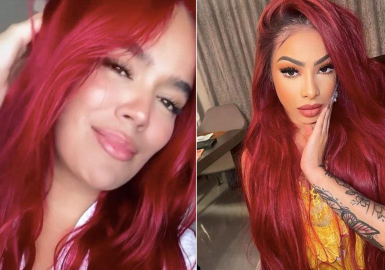 Yailin La Más Viral reaparece en Instagram con su cabello rojo