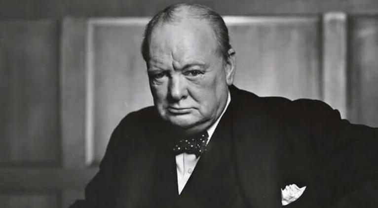 Roban famosa fotografía de Winston Churchill de un hotel en Canadá
