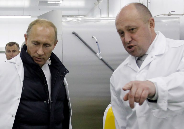 El "cocinero" de Putin un empresario que admite que fundó el grupo de mercenarios Wagner