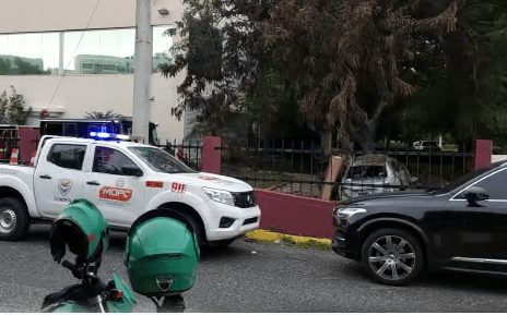 VIDEO| Muere hombre calcinado tras accidente en Av. Anacaona