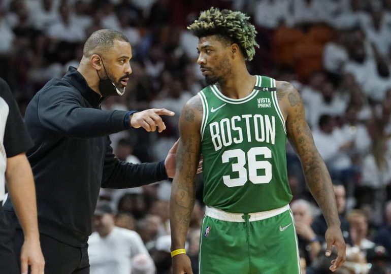 Los Celtics suspenden a su entrenador Ime Udoka por toda la próxima temporada NBA