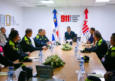 Delegación de la Policía Nacional de Colombia conoce el funcionamiento del Sistema 9-1-1