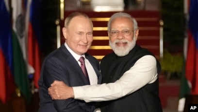 Primer ministro indio dice a Putin que "no es el momento de hacer la guerra"