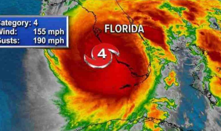 Huracán Ian toca tierra en Florida con vientos catastróficos e inundaciones