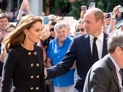 Kate Middleton y el príncipe William agradecen al personal y a los voluntarios por funeral de Isabel II
