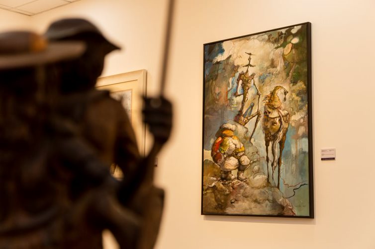 Cultura desarrollará programa de actividades de la exposición ‘Los Quijotes de Madera’