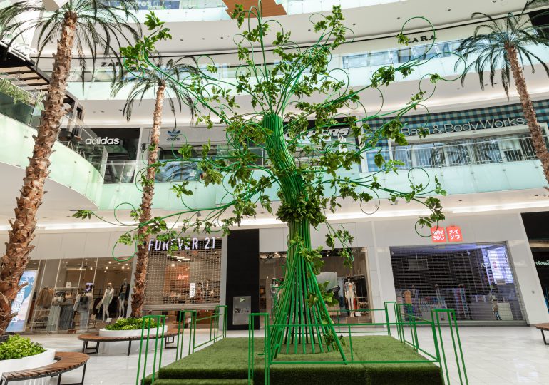 Ágora Mall conmemora 10mo. aniversario con Un Árbol de la Esperanza Sostenible