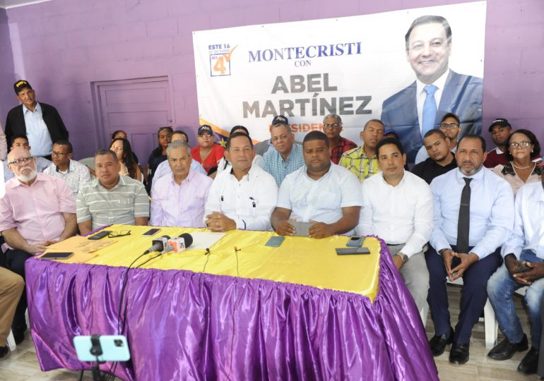El 84.5% de la dirigencia peledeísta en Montecristi trabaja para garantizar triunfo Abel Martínez