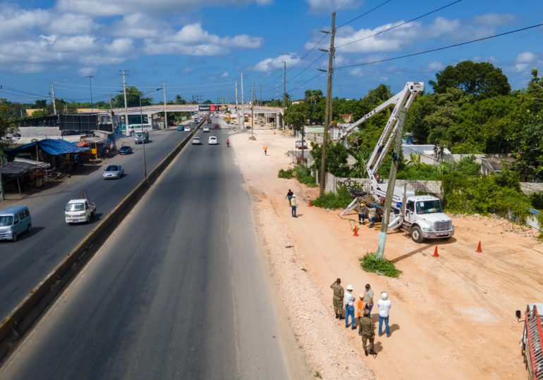 ETED reubica línea de transmisión 68 KV Boca Chica - Megapuerto