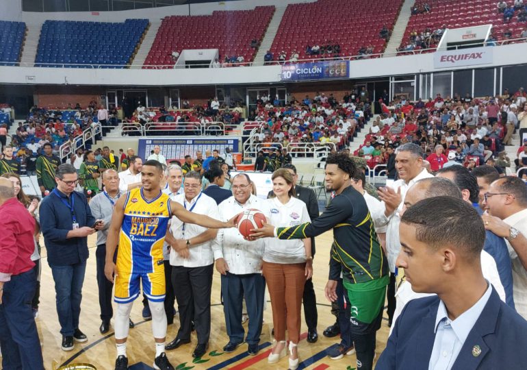 Vicepresidenta deja inaugurado torneo de baloncesto superior del Distrito Nacional 2022