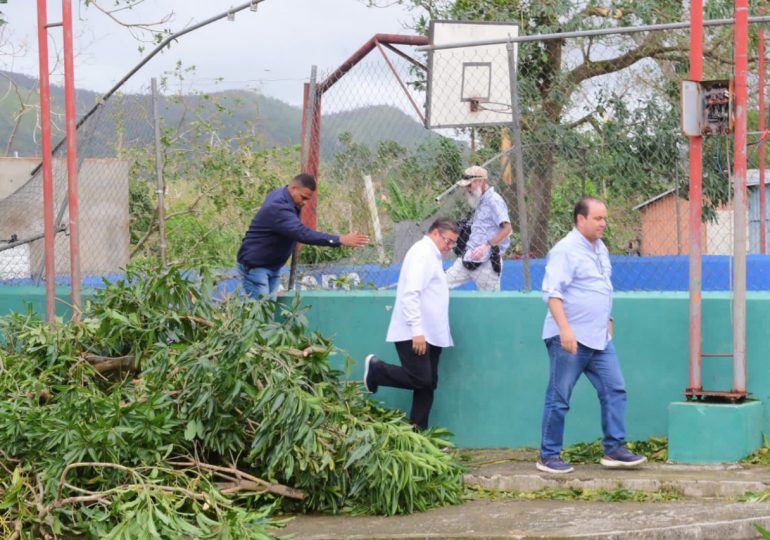 Ministro de Deportes califica de "devastador" el daño causado por huracán Fiona a múltiples instalaciones deportivas