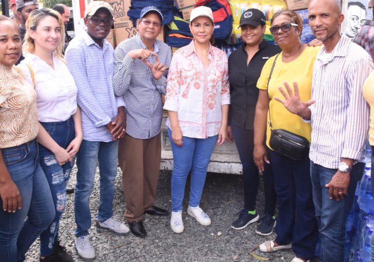 Margarita Cedeño brindó apoyo a más de 1,600 familias damnificadas por huracán Fiona