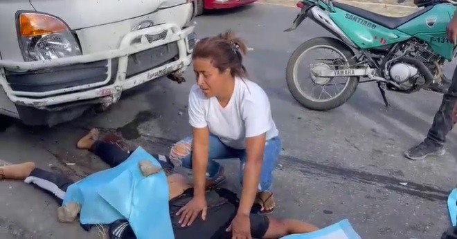 VIDEO | Joven muere en accidente de tránsito en av. Juan Bosch de Santiago