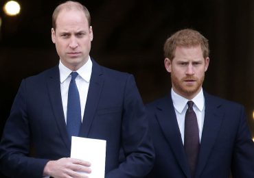 Los príncipes Guillermo y Enrique aparecen juntos con sus esposas en Windsor