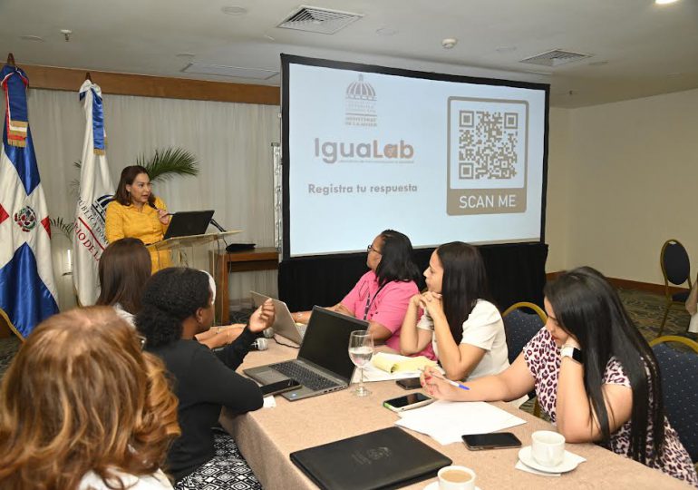Ministerio de la Mujer presentó IGUALAB laboratorio de normativas para la igualdad en el Estado dominicano