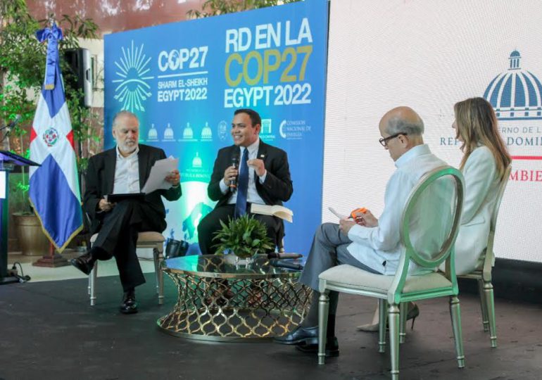 Medio Ambiente realiza conversatorio “Rumbo a la COP27” con participantes de la delegación de RD