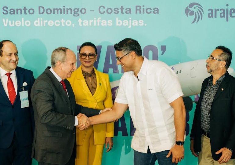 Arajet une por primera vez a Santo Domingo con Costa Rica e inicia ventas Guayaquil y Quito