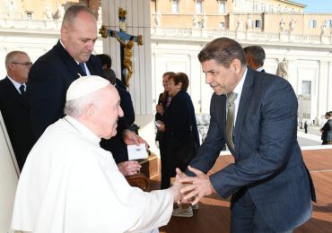 Papa Francisco recibe en el Vaticano al ministro de Agricultura dominicano