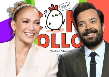 Jennifer López y Jimmy Fallón lanzan "Con Pollo" un libro infantil para aprender español