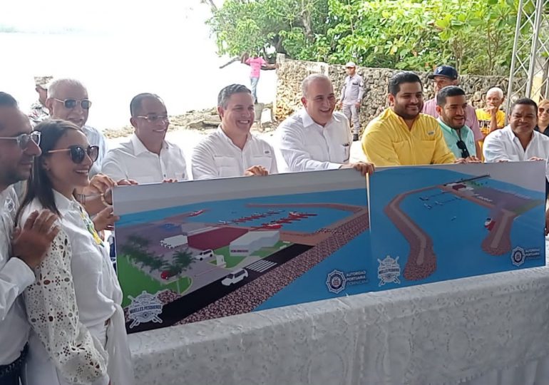 Autoridad Portuaria Dominicana deja iniciados muelles pesqueros y turísticos en María Trinidad Sánchez