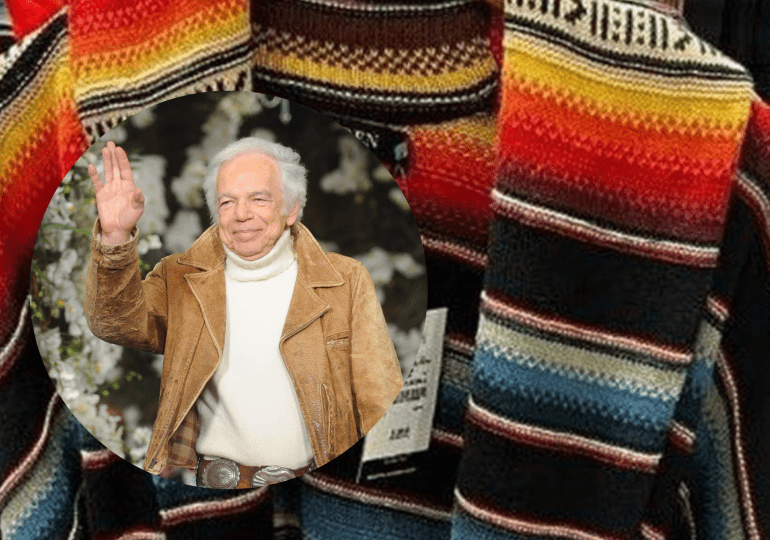 Ralph Lauren se disculpa tras acusación de plagio de diseños indígenas de México