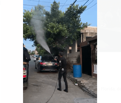 VIDEO|Ayuntamiento SDO inicia campaña de fumigación en Manoguayabo