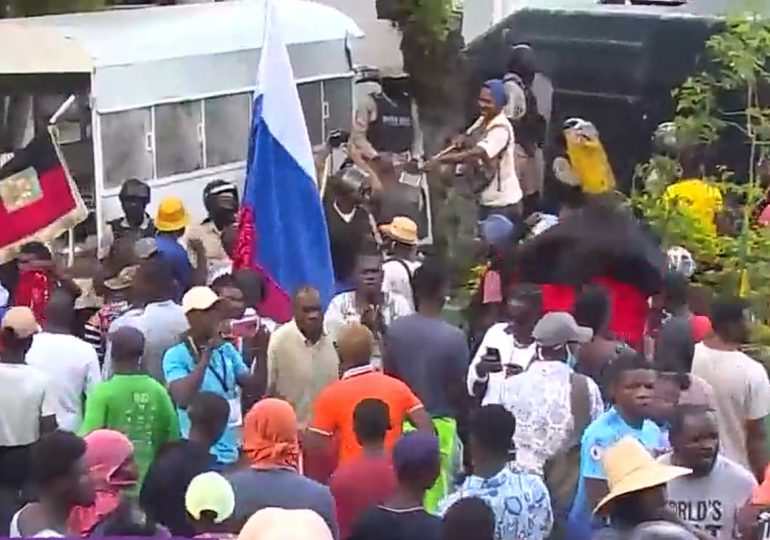 Protestan en Haití contra posible intervención militar extranjera