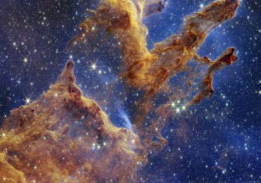 Icónicos "Pilares de la Creación" captados por el telescopio James Webb