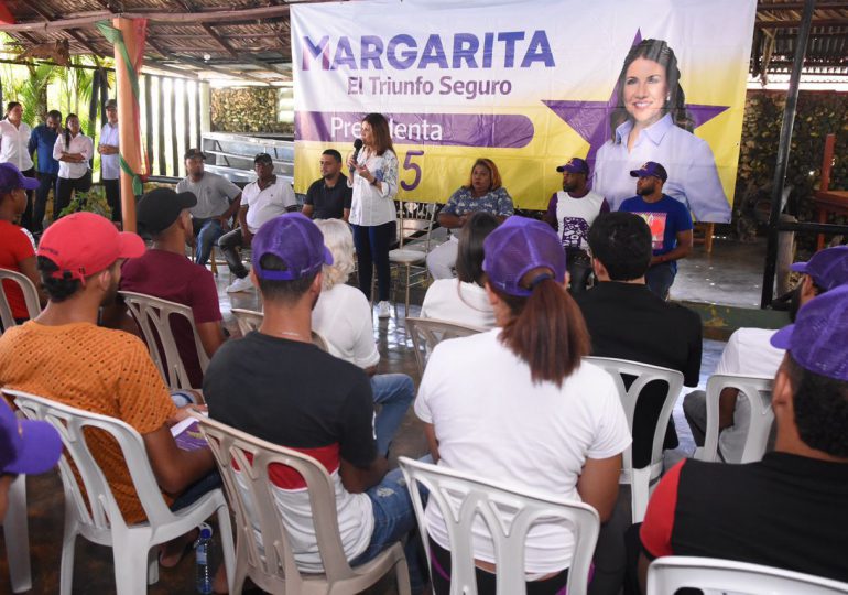 Video | Margarita Cedeño dice no quiere ver a ningún dominicano en situación de vulnerabilidad