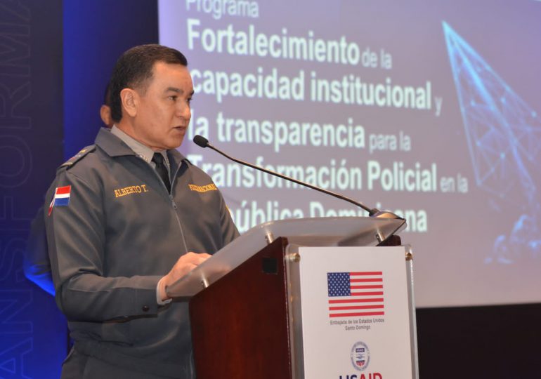 Estados Unidos presenta avances del “Programa de fortalecimiento institucional y transparencia para la Transformación Policial”