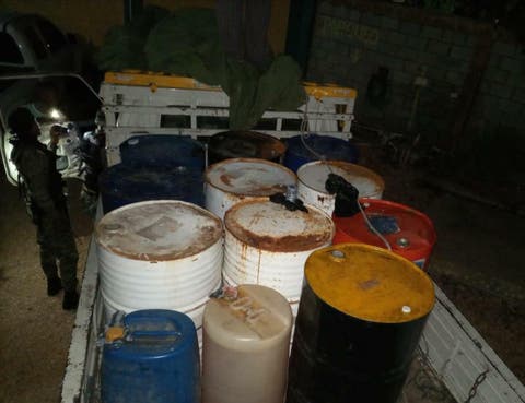 Decomisan combustibles de contrabando hacia Haití en Elías Piña, Montecristi y Dajabón