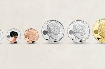 Harry Potter en monedas británicas